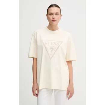 Pánské tričko Bavlněné tričko Guess Originals M5GI10.K8FQ4 béžová 01X, vel. M