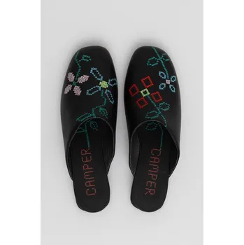 Dámské pantofle Kožené pantofle Camper TWS dámské, černá barva, K201750-001 K201750.001 99X, EUR 36