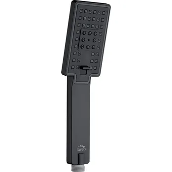 Sprchová hlavice Laveo Kvadrato - sprchová hlavice Černá