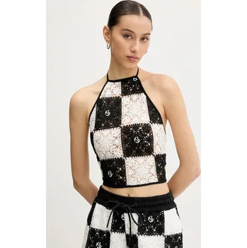 Dámské oblečení Top Karl Lagerfeld Jeans A2W18003 černá 99A, vel. S