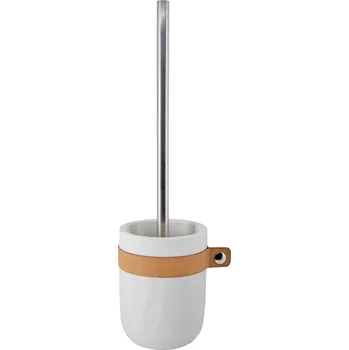 WC štětka SPIRELLA Spirella WC štětka LIO, s polyresinovou nádobou, bílá, 10.20294