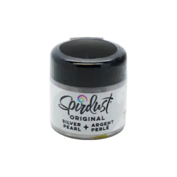 Přisada na vaření a pečení ROXY & RICH METALICKÝ PRÁŠEK DO NÁPOJŮ - STŘÍBRNÝ (silver pearl) 1,5g