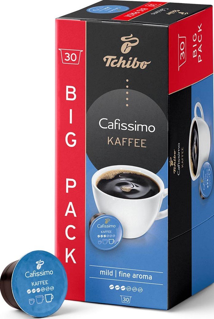 Tchibo Cafissimo Kaffee Mild 30 ks