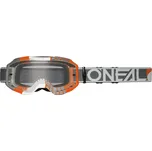 brýle O'Neal B-10 Duplex V.24 - White/Gray/Orange one size