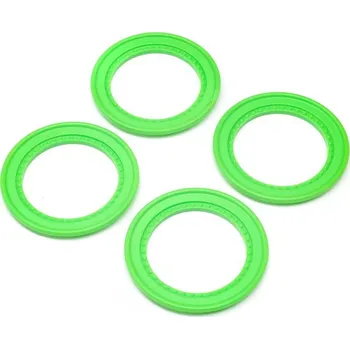 RC vybavení 1:8 Losi LMT Monster Truck 2.0 4WD: Beadlock kroužek zelený (4 ks)