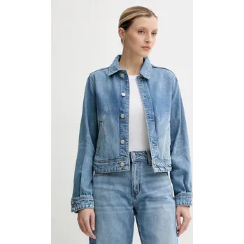 Pánská větrovka Džínová bunda BOSS 50538612 modrá 55J, vel. S