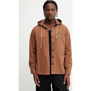 Pánská softshellová bunda Bunda Picture Perrie hnědá barva, přechodná, MTS1270 88X, vel. L