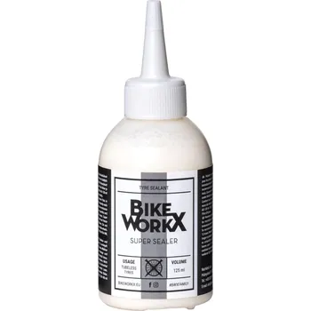 Duše na kolo Těsnící kapalina malá BIKEWORKX Super Seal Star_aplikátor 125 ml