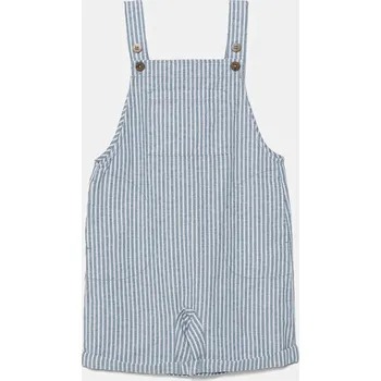 Kojenecké oblečení Kojenecký plátěný overal United Colors of Benetton 4OGMGT00J.P.Seasonal modrá 55X, vel. 116