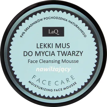 LaQ Moisturizing lehký čisticí mousse na obličej, 40 g