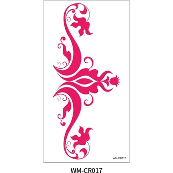 Odstranitelné tetování Dočasné voděodolné tetování - Sexy tetování na břicho, záda, dekolt - WM-CR017