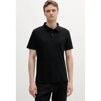 Pánské oblečení Bavlněné polo tričko Calvin Klein LV04LB276G černá 99X, vel. M