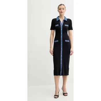 Dámské šaty Šaty Morgan RMSISSI námořnická modř 59X, vel. L