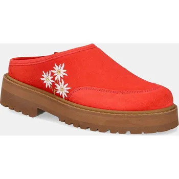 Dámské pantofle Semišové pantofle Diemme Maggiore DI25SPMAW.M06S006COR oranžová 22X, EUR 38