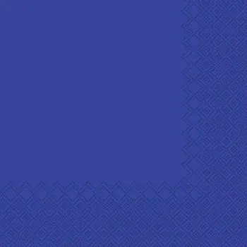 Papírový ubrousek Ubrousky 3-vrstvé Kobaltově modré