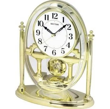 Hodiny Stolní hodiny kyvadlové Rhythm CRP609WR18 + DÁREK ZDARMA