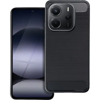 Náhradní kryt pro mobilní telefon Kryt Carbon Case Xiaomi Redmi Note 14 4G Black