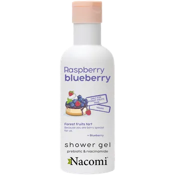 Sprchový gel Nacomi Raspberry Blueberry sprchový gel, 300 ml