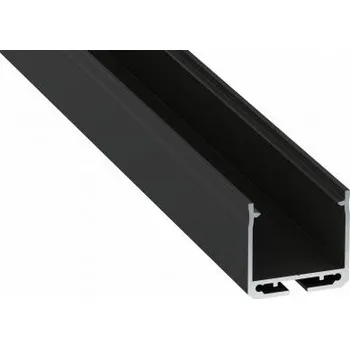 LED osvětlení LEDLabs LUMINES typ profilu Dileda černě lakovaný 2,02m