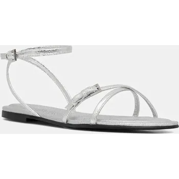 Dámské sandále Sandály HUGO Tayna dámské, stříbrná barva, 50542079 50542079.040 SLV, EUR 38