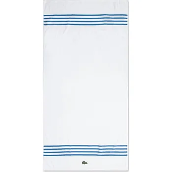 Ručník Bavlněný ručník Lacoste LCOURTLI Aerien 70 x 140 cm bílá barva 1047569 00X