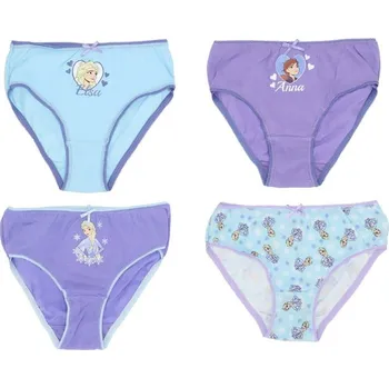 Dívčí kalhotky Frozen - 4 kusy, vel. 110-128cm Velikost: 122cm