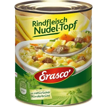 Erasco Rindfleisch Nudel - Topf 800 g