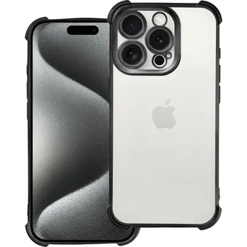 Náhradní kryt pro mobilní telefon Kryt Antishock Electro iPhone 15 Pro black