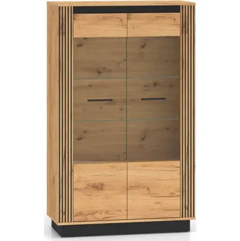 Knihovna Dwoudveřová vitrína Urso - ML Meble 92x150 cm