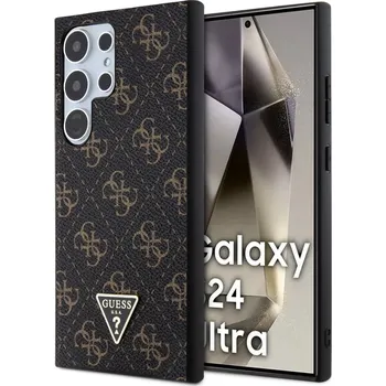 Telefonní příslušenství Guess PU Leather 4G Triangle Metal Logo Zadní Kryt pro Samsung Galaxy Představujeme Guess PU Leather 4G Triangle Metal Logo - dokonalý obal pro váš telefon, který spojuje praktičnost, eleganci a ochr