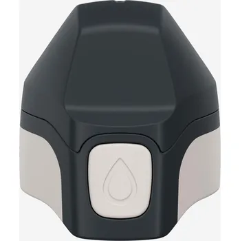 Láhev QUECHUA Rychlootevírací uzávěr k dětské turistické láhvi ŠEDÁ