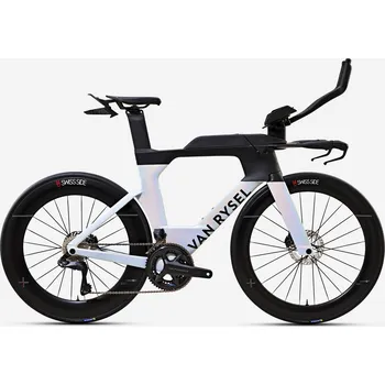 Sport VAN RYSEL Kolo XCR Triathlon Ultegra DI2 L BÍLÁ|ČERNÁ 2025