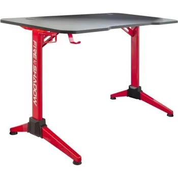 White Shark FIRE-SHADOW herní stůl, červeno-černá