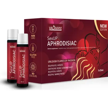 Afrodiziakum SexUP Aphrodisiac 2+1 zdarma 15x25ml pro muže i ženy