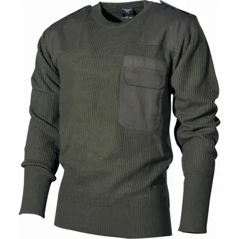 Pánské oblečení Svetr MFH BW akryl - olivový, 52