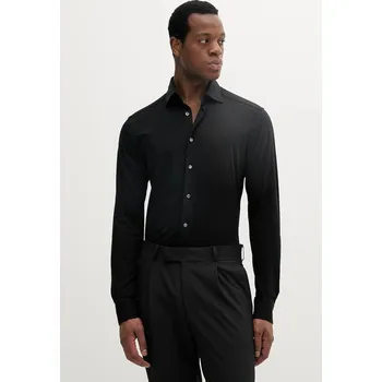 Pánská košile Košile Eton 10001177618 černá 99X, vel. 44