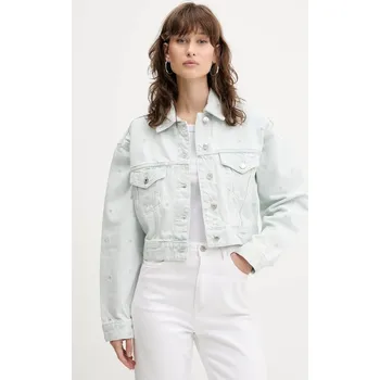 Dámská casual bunda Džínová bunda HUGO 50538913 modrá 50J, vel. XS