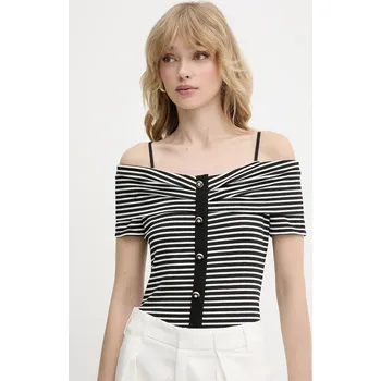 Dámská halenka Halenka Morgan DROPEZ černá 99X, vel. XL