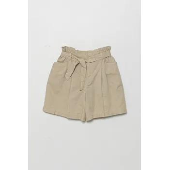 Chlapecké kraťasy Dětské plátěné šortky United Colors of Benetton 43WBC902D.G.Seasonal béžová 80X, vel. 140