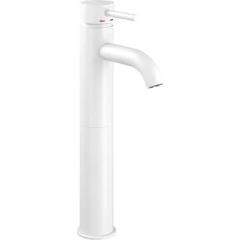 Vodovodní baterie BATH DELUXE 28-005-02-01-00 - Umyvadlová baterie DRAGOR 29 cm matná bílá