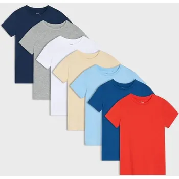 Dětská móda Sinsay - Sada 7&nbsp;triček - vícebarevná - 281DZ-00X - 281DZ-00X-110