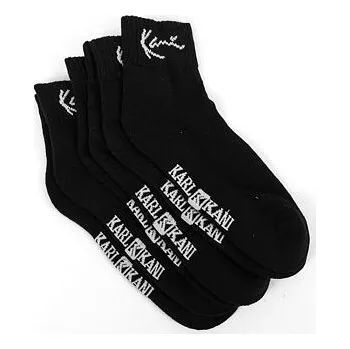 Pánské ponožky Ponožky Karl Kani - Signature Ankle Socks 3-Pack - Black velikosti ponožek EUR 35-38