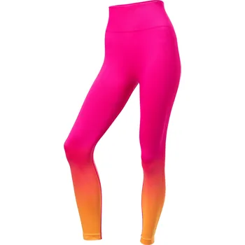 Dámské legíny CRIVIT Dámské bezešvé funkční legíny (růžová/oranžová, L(44/46))