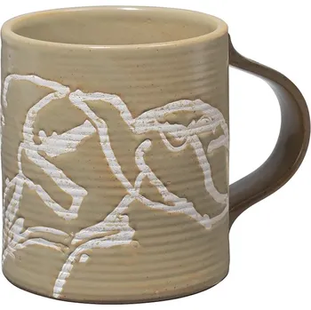 Hrnek ferm LIVING 1104270721 béžová 80X