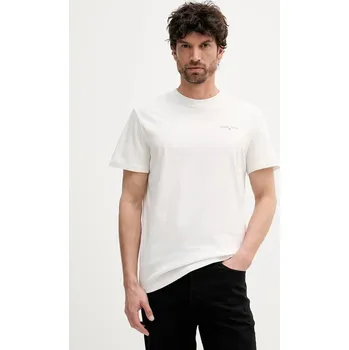 Bavlněné tričko Tommy Jeans DM0DM21780 bílá 00X, vel. XXL