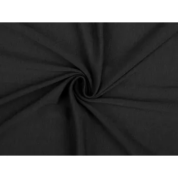 Úplet viskózový jednobarevný, barva CZA/1 černá