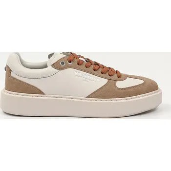 Pánské tenisky Kožené tenisky Karl Lagerfeld MAXI KUP RSG béžová barva, KL52235 KL52235.3T8 80X, EUR 44