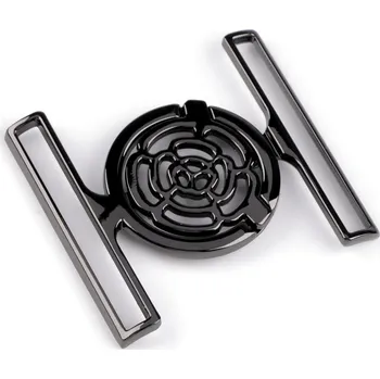 Galanterie Kovové zapínání / opasková spona, průvlek 50 mm