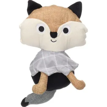 Hračka pro psa Flamingo Pet Products NV Hračka textil Koppo liška 23cm hnědá Flamingo