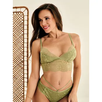 Dámské kalhoty Sinsay - Braletka - zelená - 733AX-07X - 733AX-07X-S